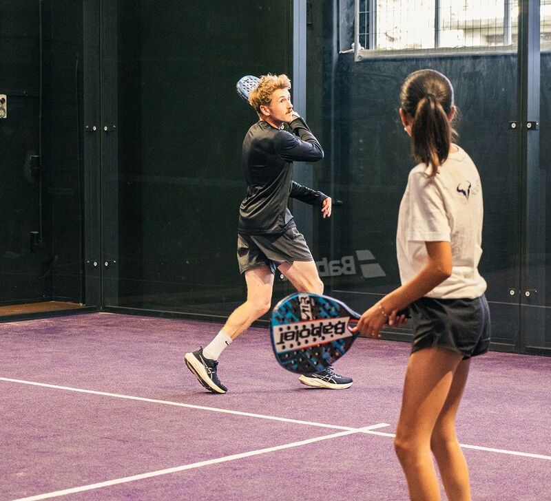 Modern padel facility